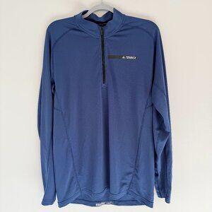⛰️ Adidas Terrex Climalite Quarter-Zip Pullover – Size L